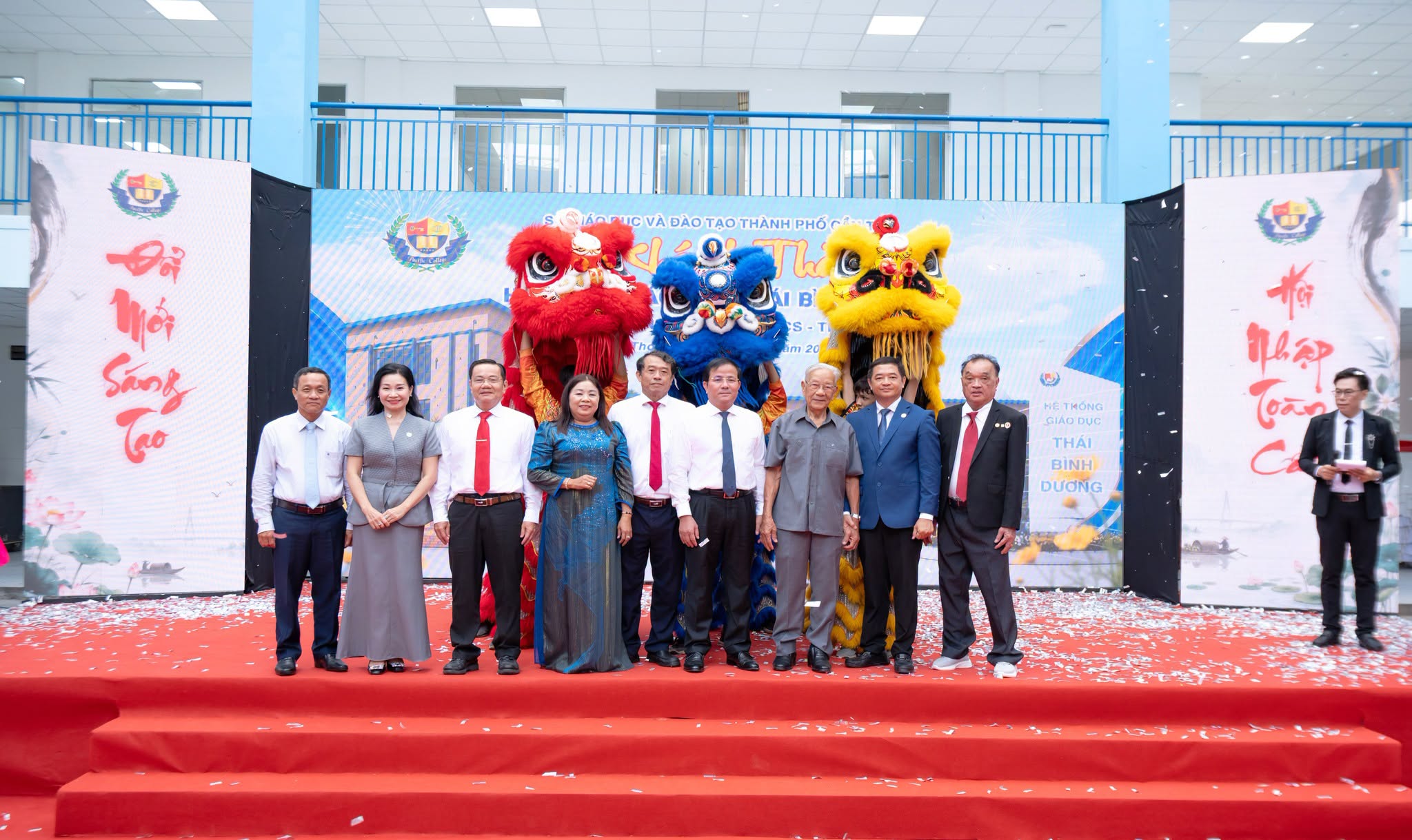 HỆ THỐNG GIÁO DỤC THÁI BÌNH DƯƠNG KHÁNH THÀNH CƠ SỞ MỚI VÀ KỶ NIỆM 20 NĂM THÀNH LẬP
