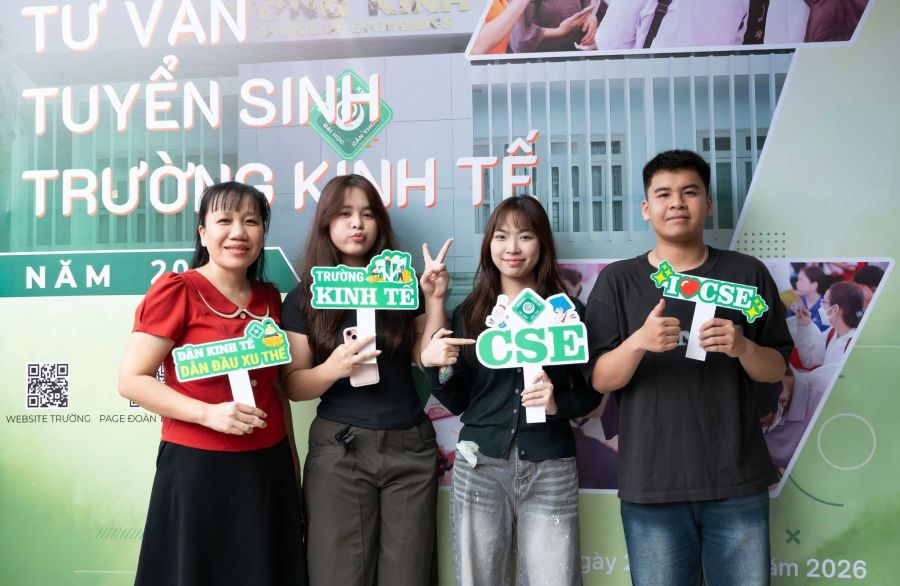 Học sinh trường Phổ thông Thái Bình Dương đã tham gia Ngày hội tuyển sinh tại Đại học Cần Thơ.