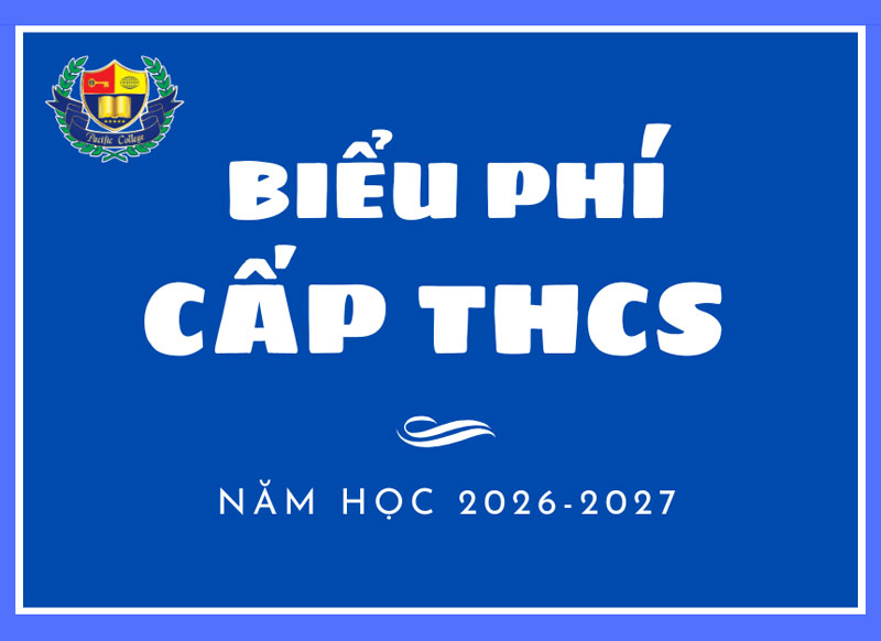 Biểu phí cấp THCS năm học 2026 - 2027