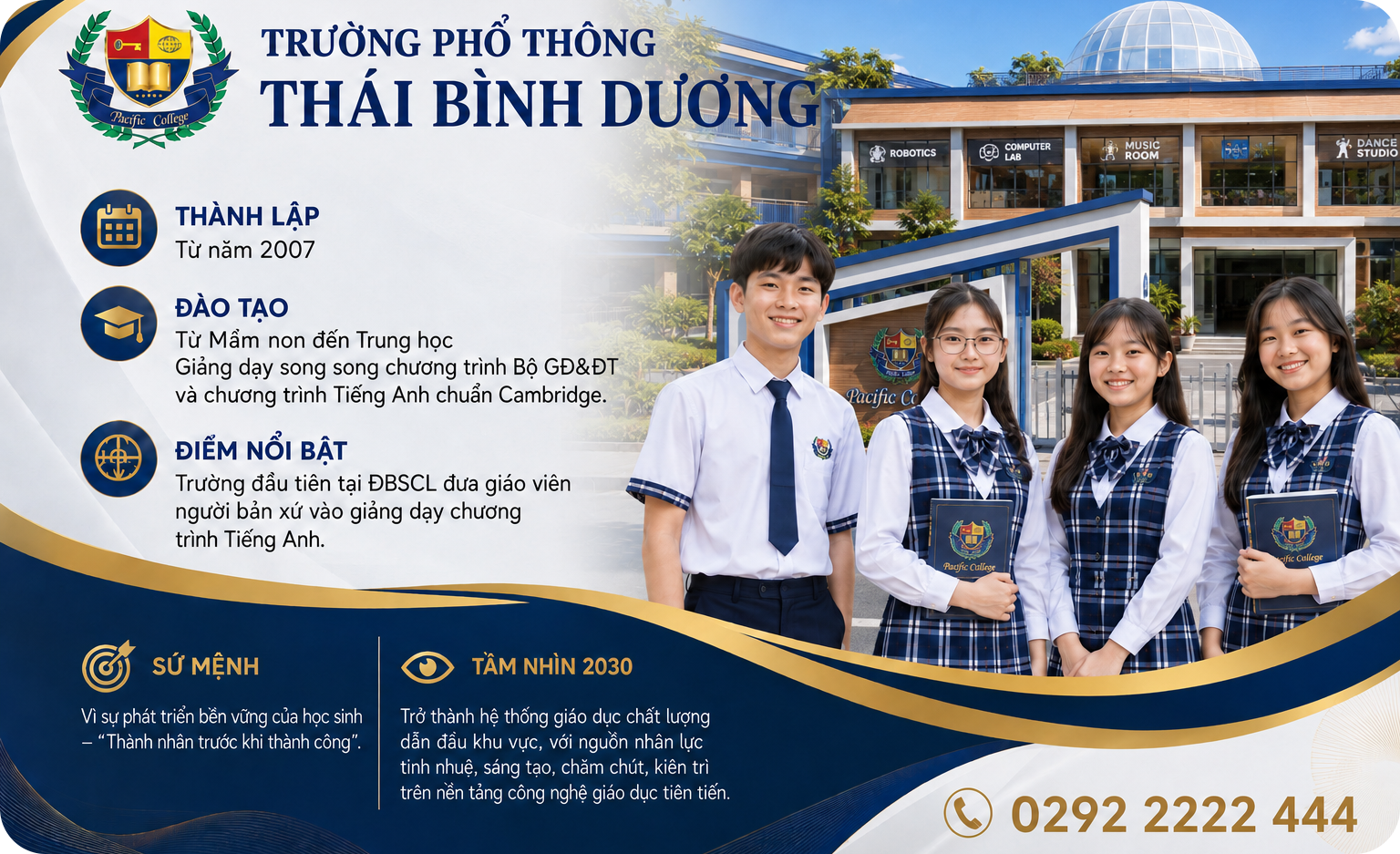 Giới thiệu Hệ thống Giáo dục Thái Bình Dương